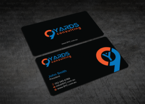 Visitenkarten-Design von design_C. für 9Yards Consulting | Design: #15142784