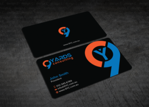 Visitenkarten-Design von design_C. für 9Yards Consulting | Design: #15142785