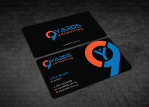 Business Card Design by design_C. for 9Yards Consulting | Design: #15147330