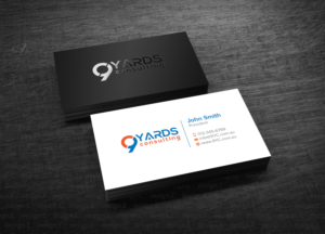 Visitenkarten-Design von design_C. für 9Yards Consulting | Design: #15147606