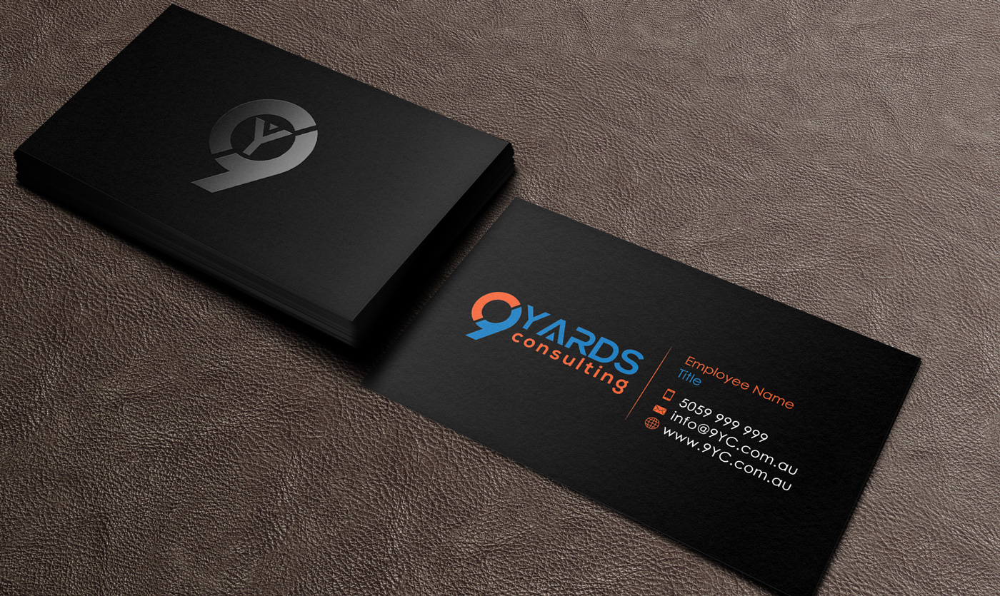 Business Card Design by Designs 2019 for 9Yards Consulting | Design #15136889