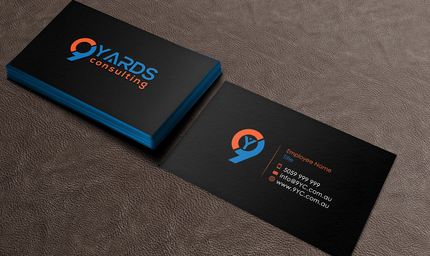 Business Card Design by Designs 2019 for 9Yards Consulting | Design #15136972