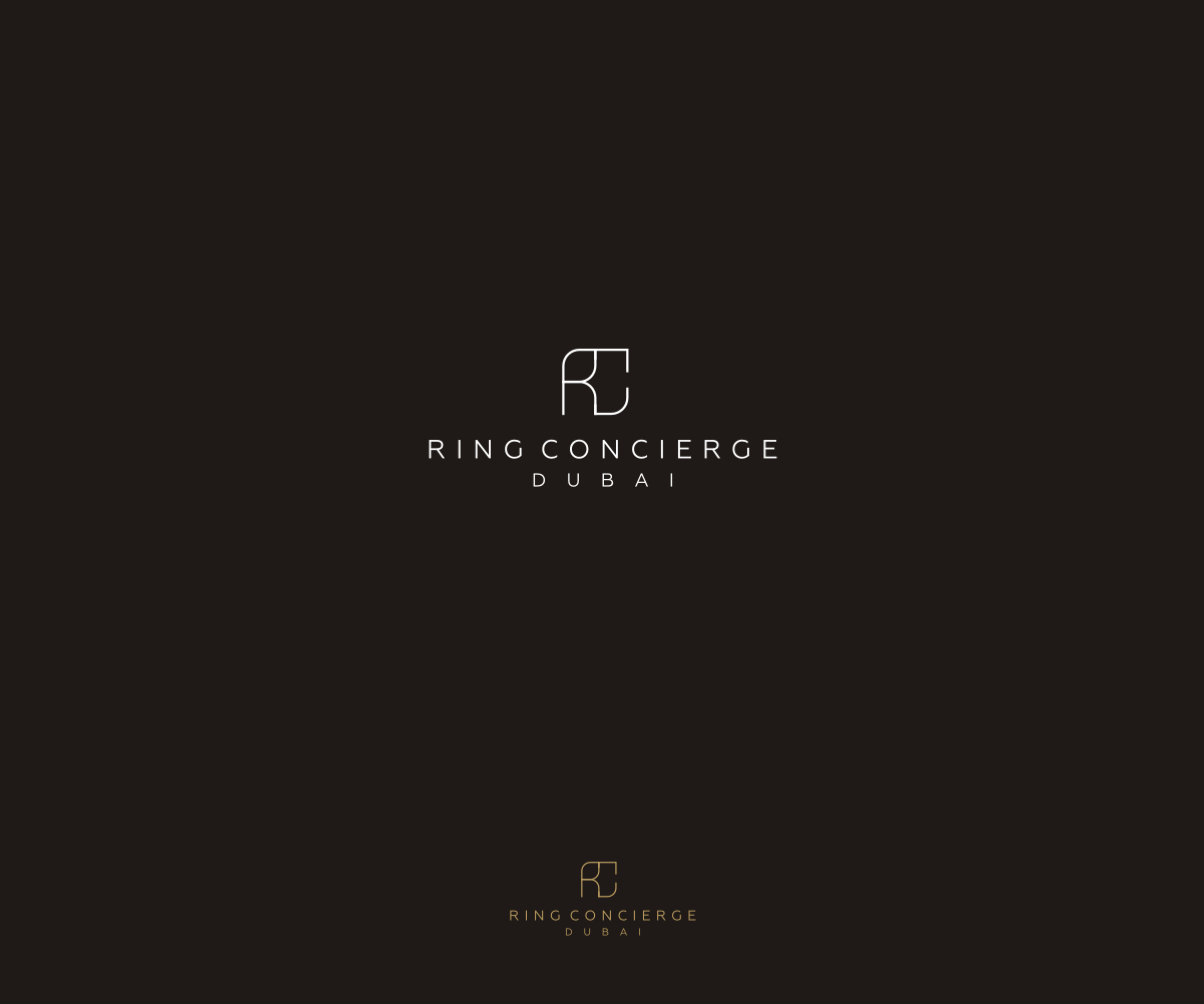 Elegant, Serious, Business Logo Design for Ring Concierge Dubai/ RC ...