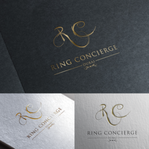Ring Concierge Dubai/ RC Dubai/ Ring Concierge  | Logo Design by Paperfox Designs
