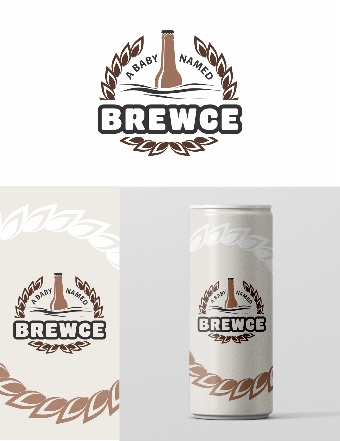 Diseño de Logo por DG para A Baby Named Brewce | Diseño #15129932