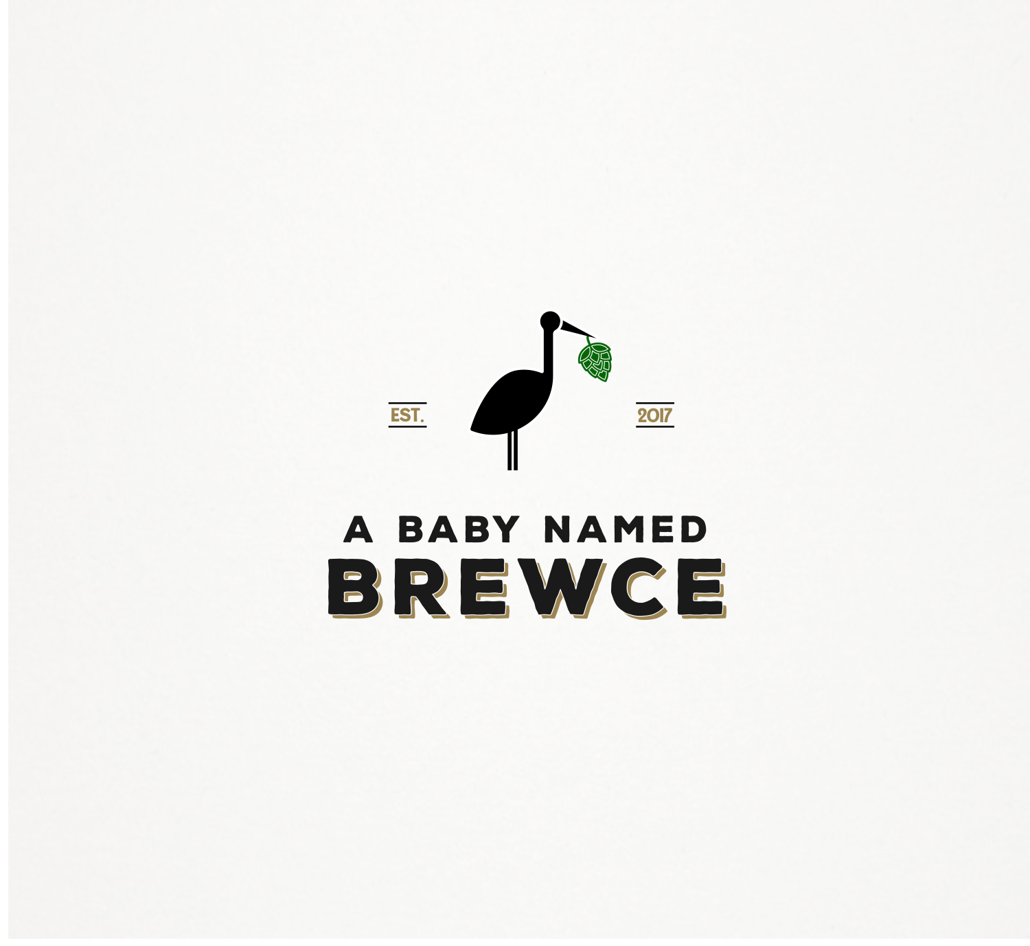 Logo Design by Ankit Bhattarai for A Baby Named Brewce | Design #15125086