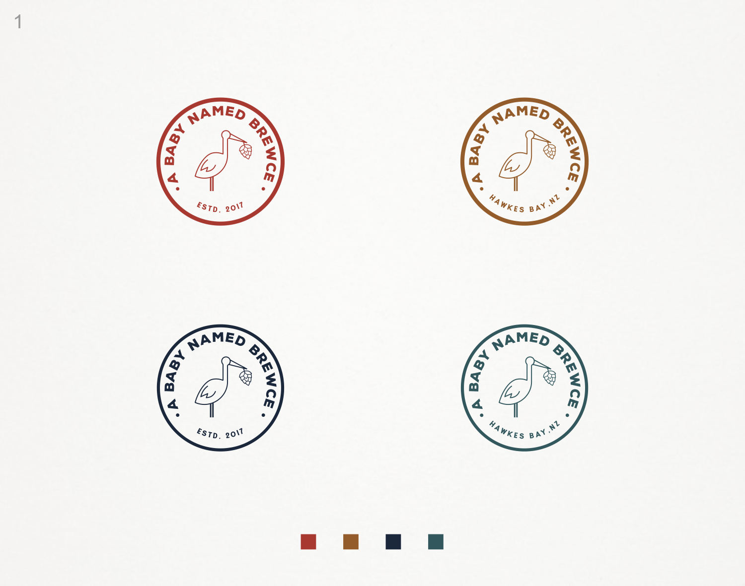 Logo Design by Ankit Bhattarai for A Baby Named Brewce | Design #15186408