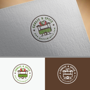 Logo Design by webeezine for Garlic & Spice | Design: #15113645