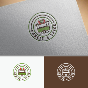 Logo Design by webeezine for Garlic & Spice | Design: #15113646