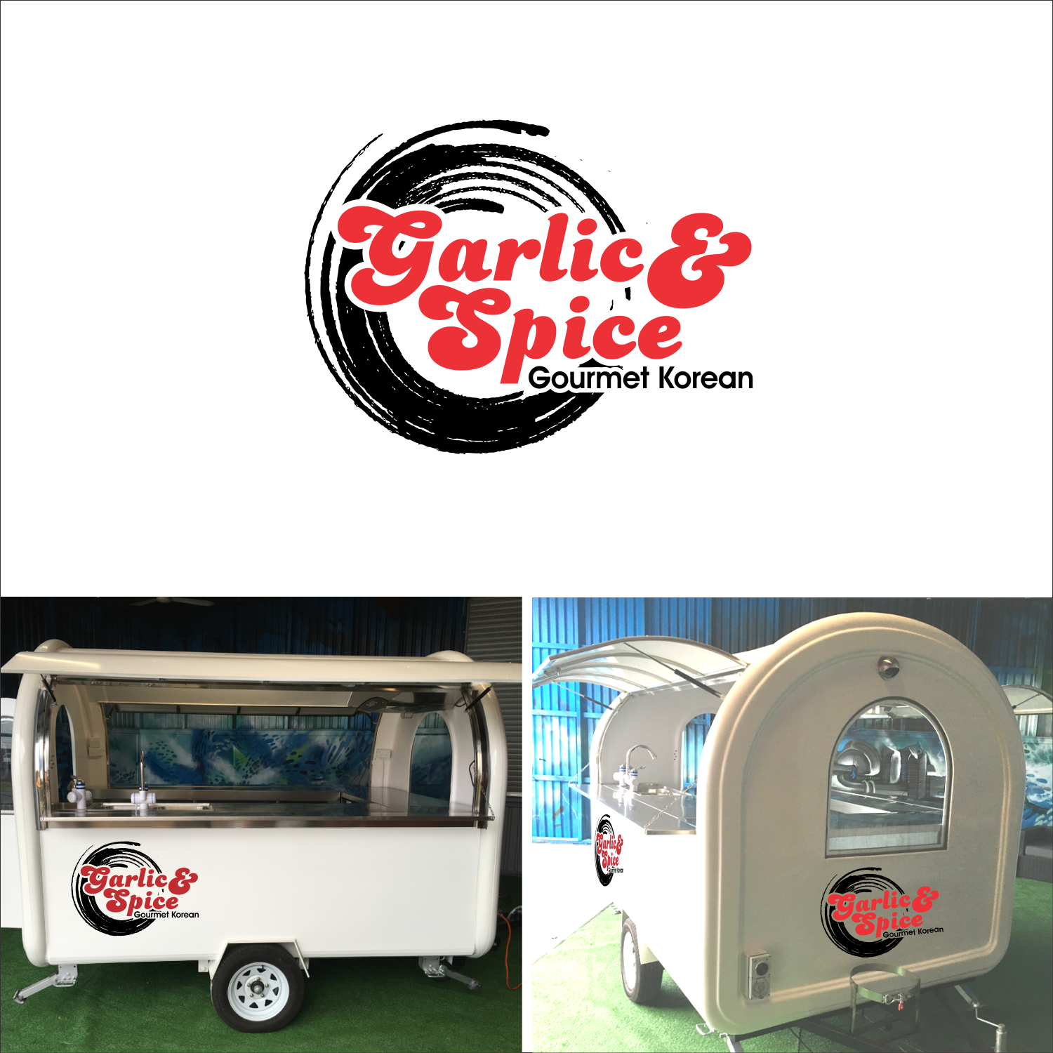 Diseño de Logo por Joe Seph para Garlic & Spice | Diseño #15119391