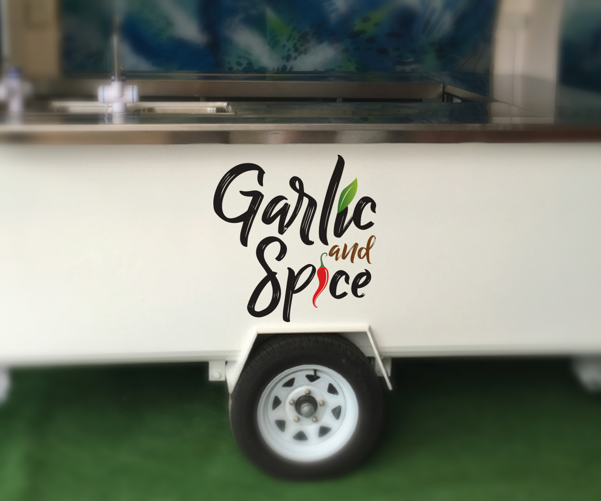 Logo Design by dharshana3000 for Garlic & Spice | Design #15201783