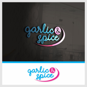 Logo Design by Bgazt Design for Garlic & Spice | Design: #15113322