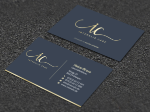 exklusives edles Visitenkarten Design