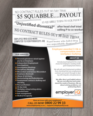 Eye catching and professional flyer