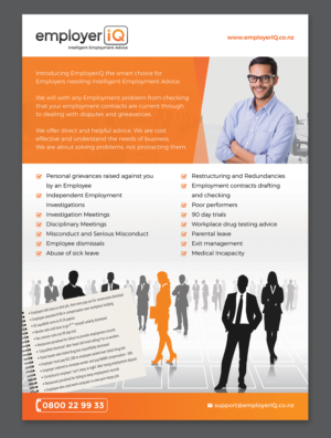 Design de Flyer par sun_design pour SK Employment Law | Design : #15109670