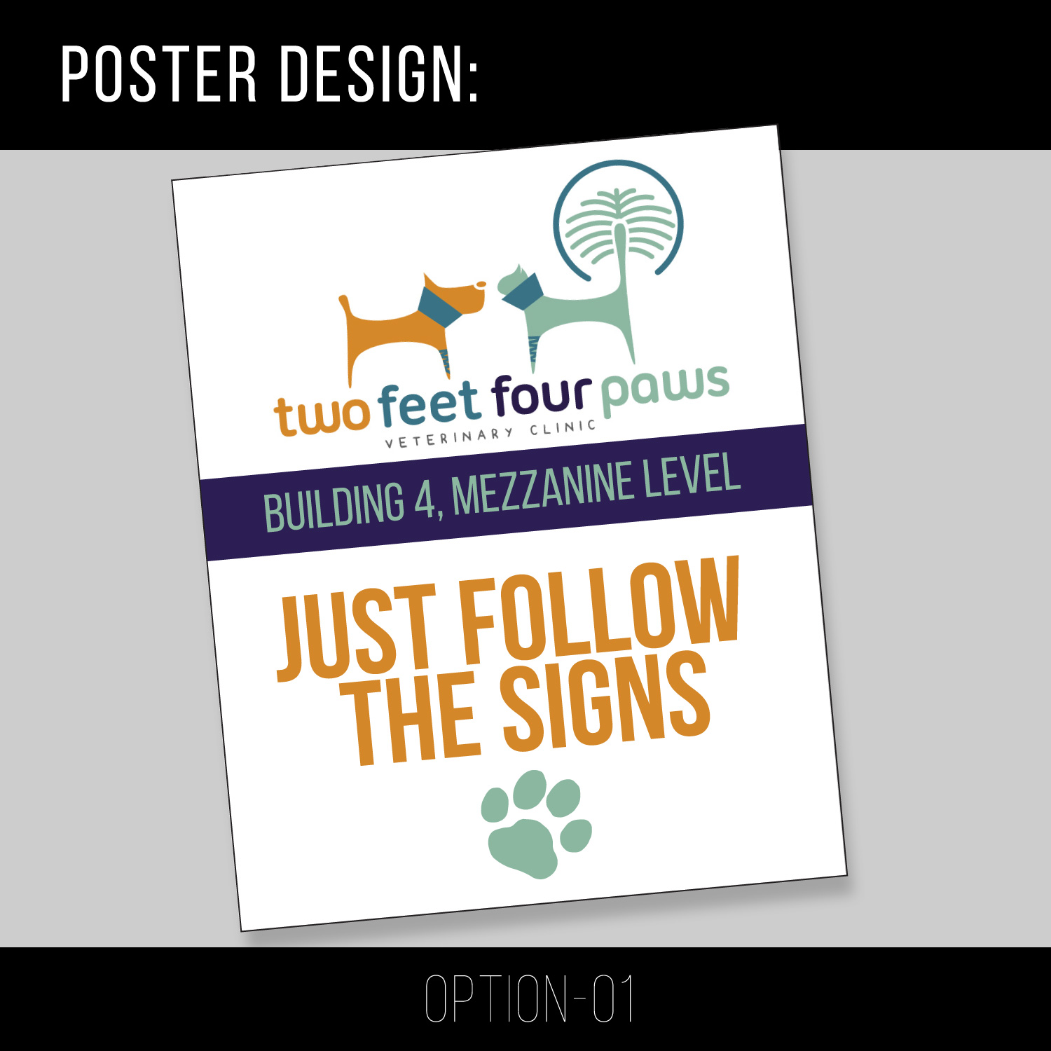 Poster-Design von designzen3d Studio für 2Feet4Paws | Design #15111736