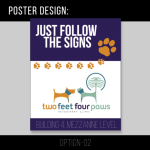 Poster Design by designzen3d Studio for 2Feet4Paws | Design: #15111759