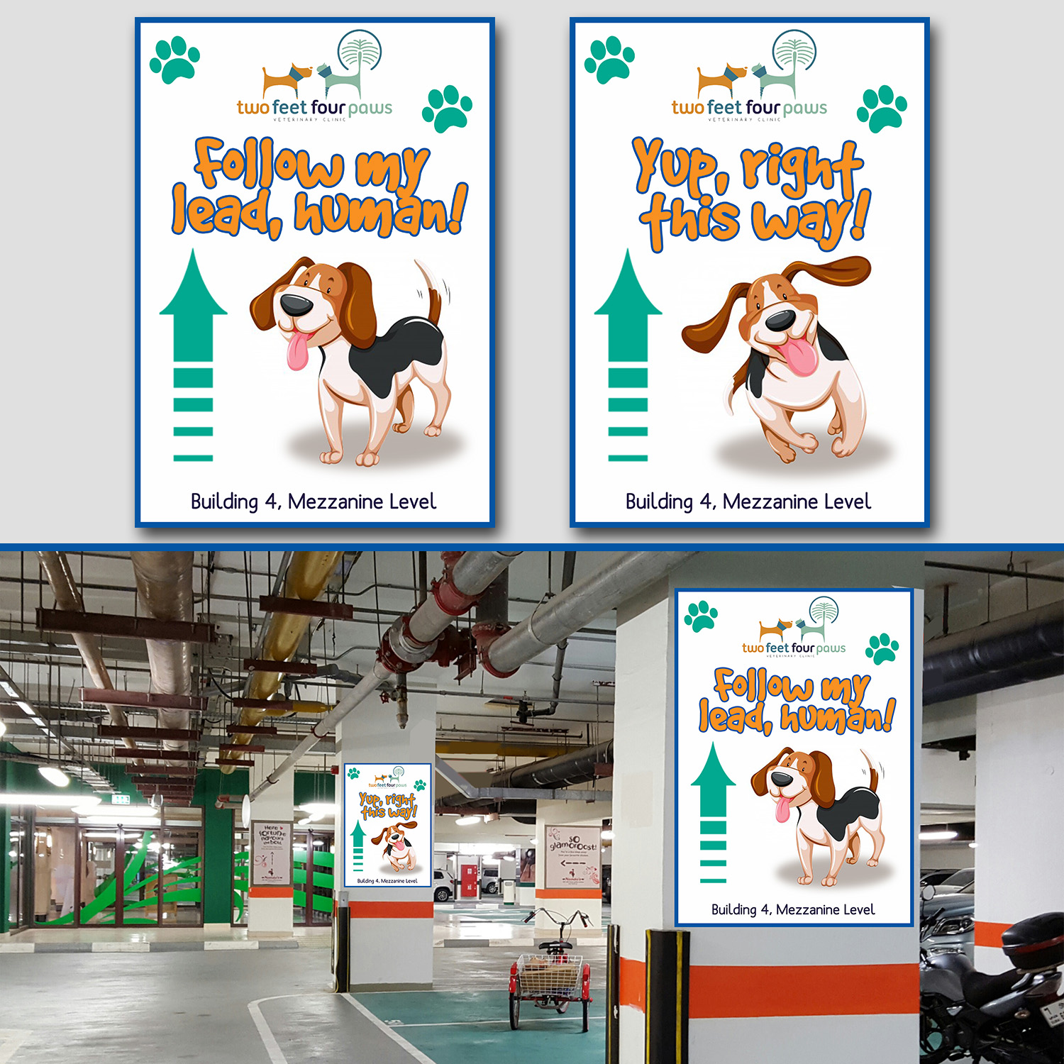 Poster Design by Lesaba Design for 2Feet4Paws | Design #15123400