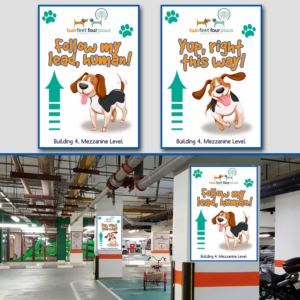 Poster-Design von Lesaba Design für 2Feet4Paws | Design: #15123400