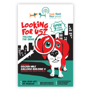 Poster-Design von Juan Andahur für 2Feet4Paws | Design: #15190231