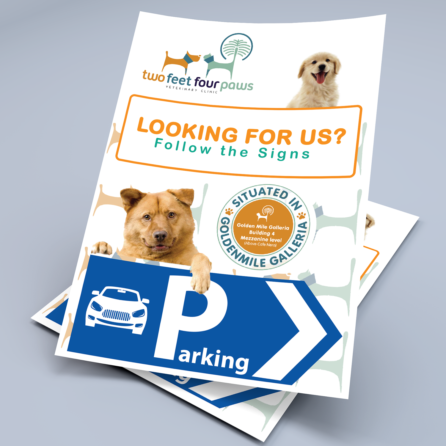 Poster Design by snextplay for 2Feet4Paws | Design #15169160