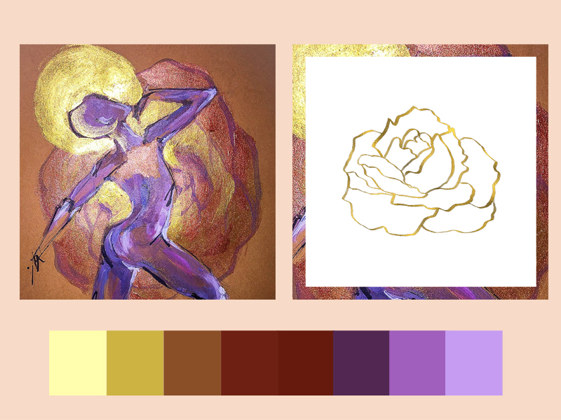 Illustration Design by Lubaa for Reiki Travel Group | Design #15149418