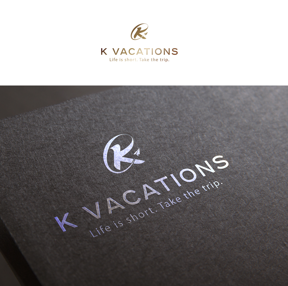 Logo Design by lionx for K Vacations | Design #15121925