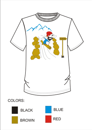 T-shirt Design by MG