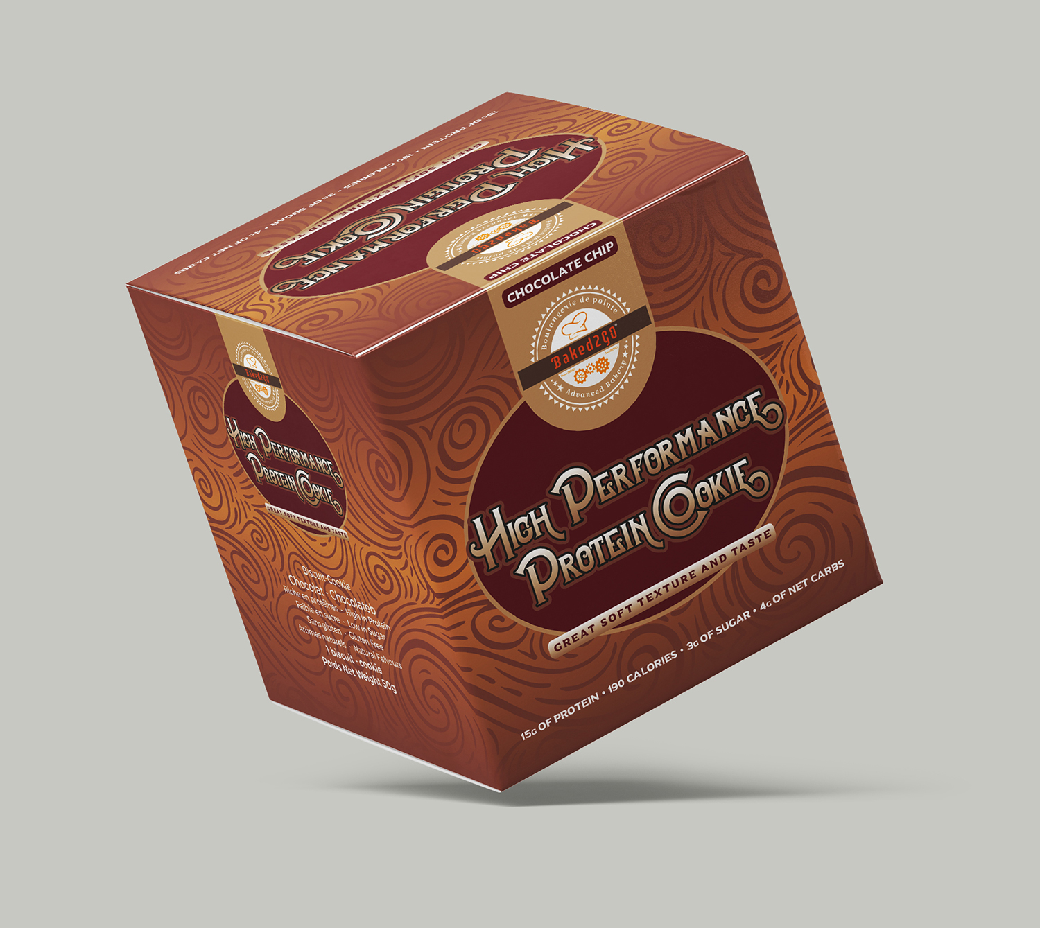 Packaging Design by SANJAY NIRMAL for Baked2GO | Design #15191341