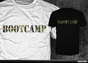 Personal training bootcamp | T-shirt Design by gekgrfx