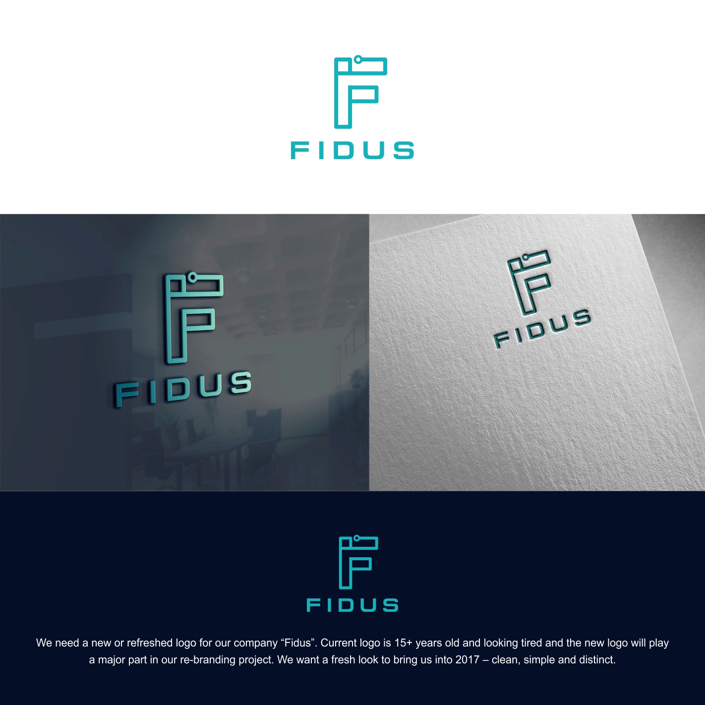 Logo Design by ecorokerz for Fidus | Design #15233765