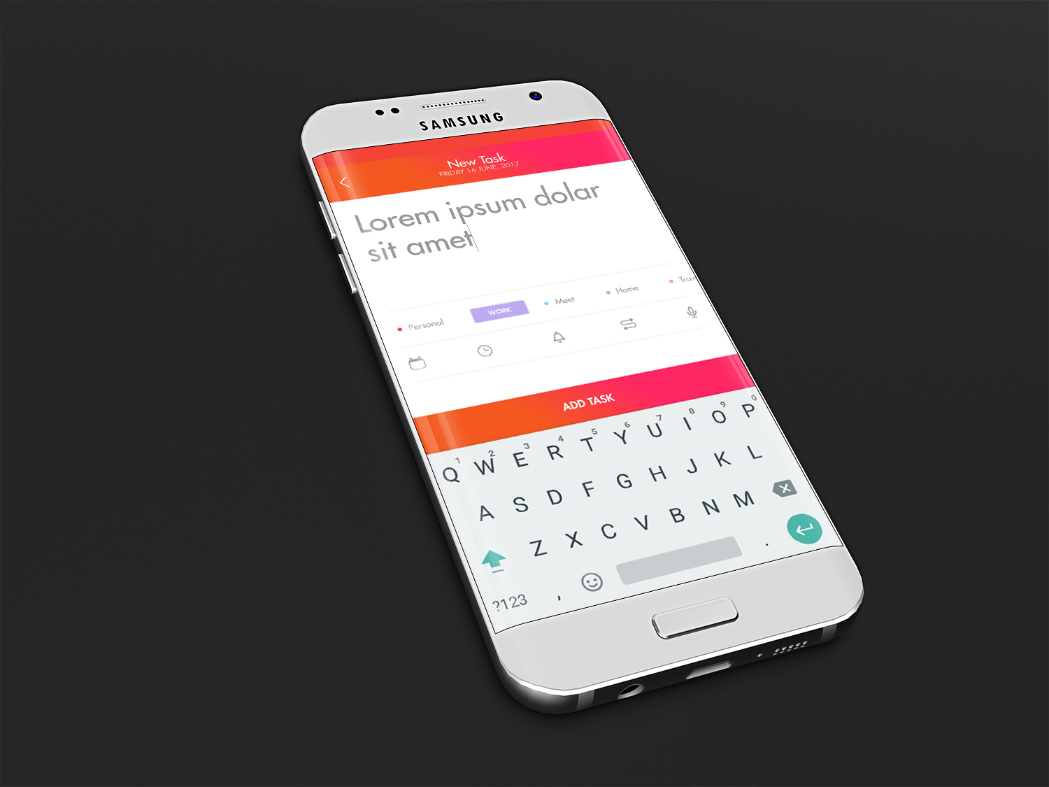 Diseño de aplicación (App) por Oxygen Creatives para Okason Software | Diseño #15160020