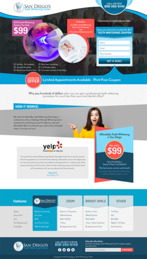 Landing Page Design by RupalTechno for Shane | Design: #15127299