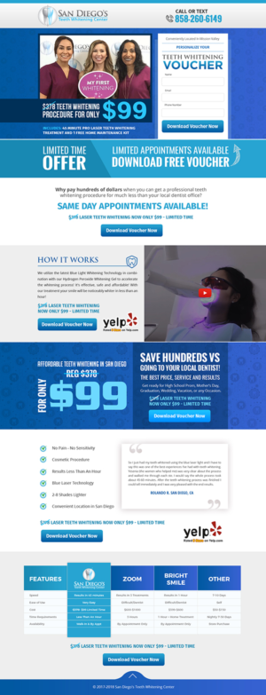 Landing Page Design by SAI DESIGNS
