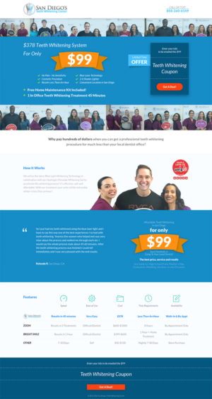 Revamp of current landing page for high conversions | Diseño de Página de Aterrizaje por Orhon.ao