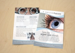 Brochure Design by Black Stallions Impressive Solutions for Edmonds Eyecare Associates | Design #15114233