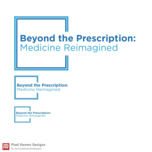 Beyond the Prescription: Medicine Reimagined | Logo Design by Noche designs