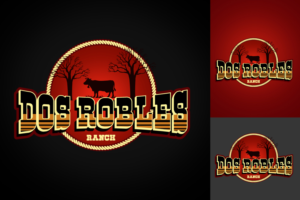 Dos Robles Ranch  | Logo Design by R.Bello