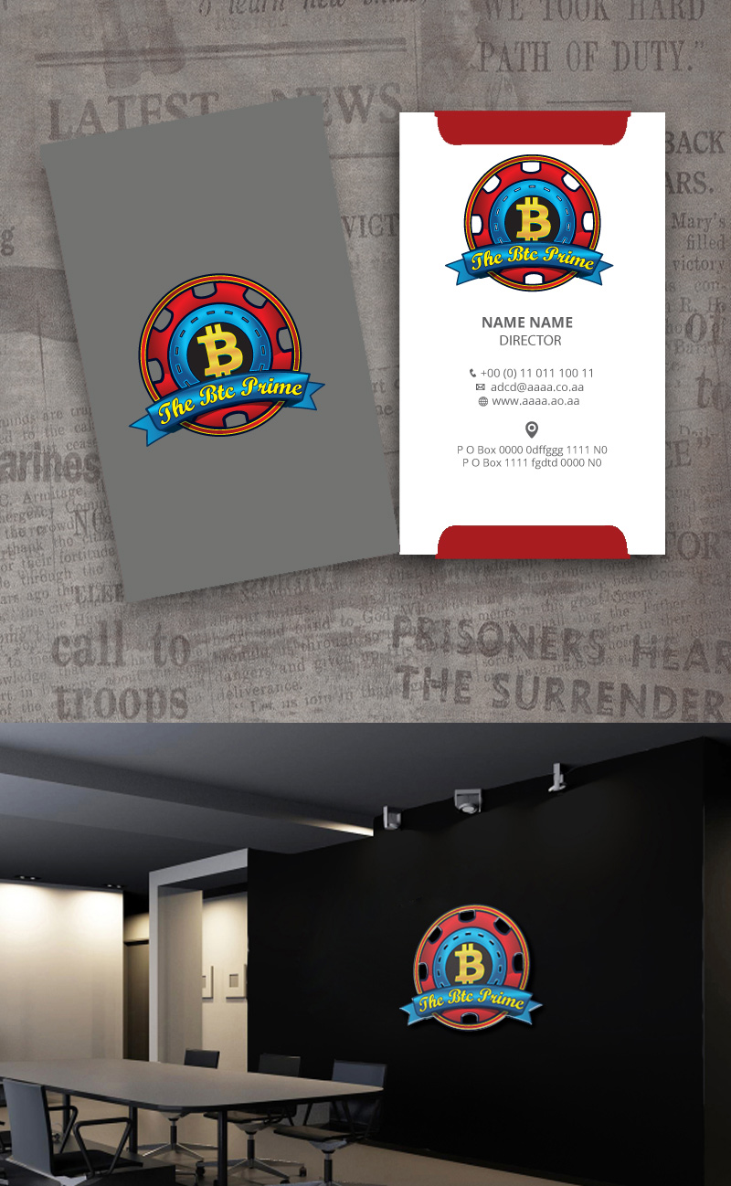 Logo Design by zebronicgraphic for thebtcprime | Design #15140461