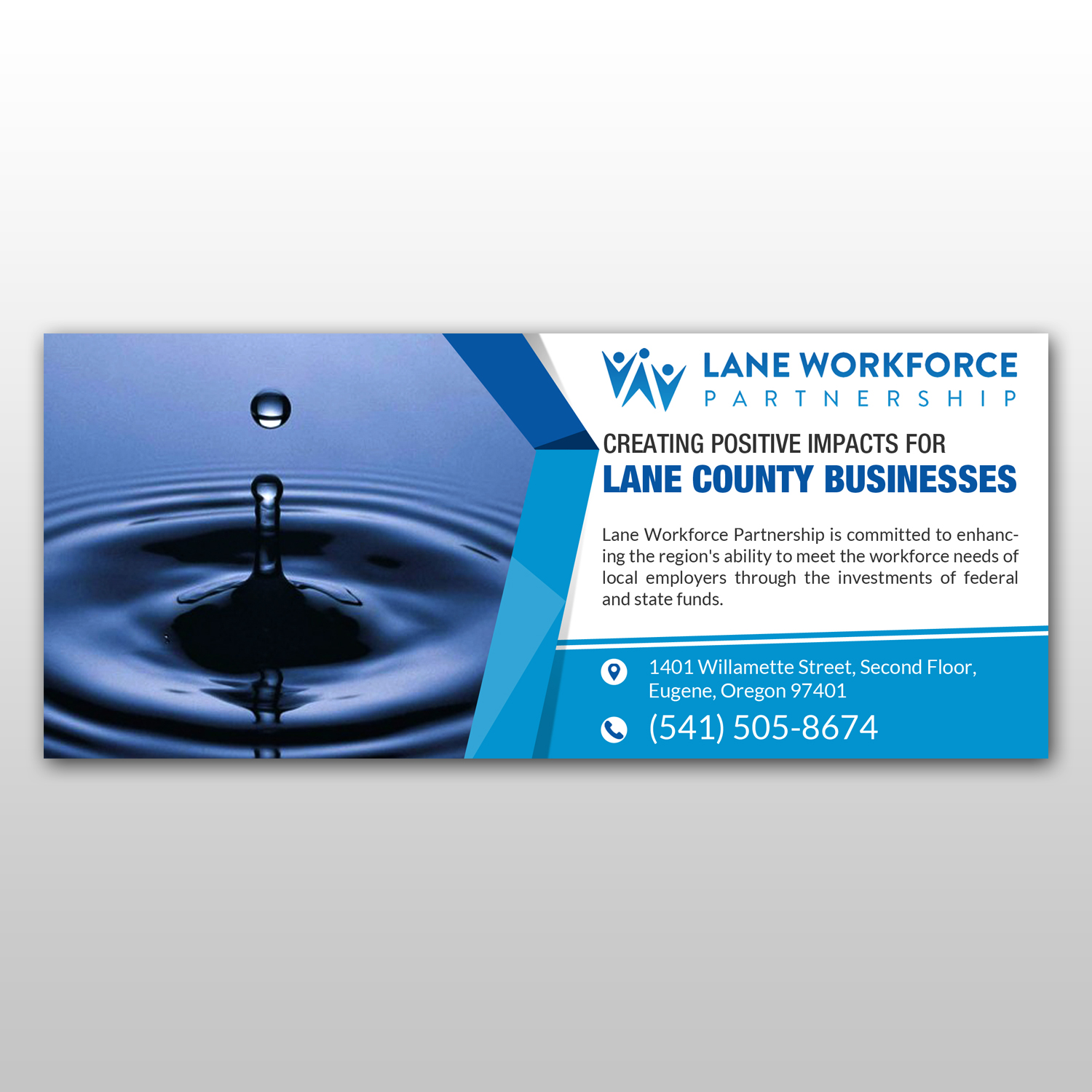 Print-Design von debdesign für Lane Workforce Partnership | Design #15118288