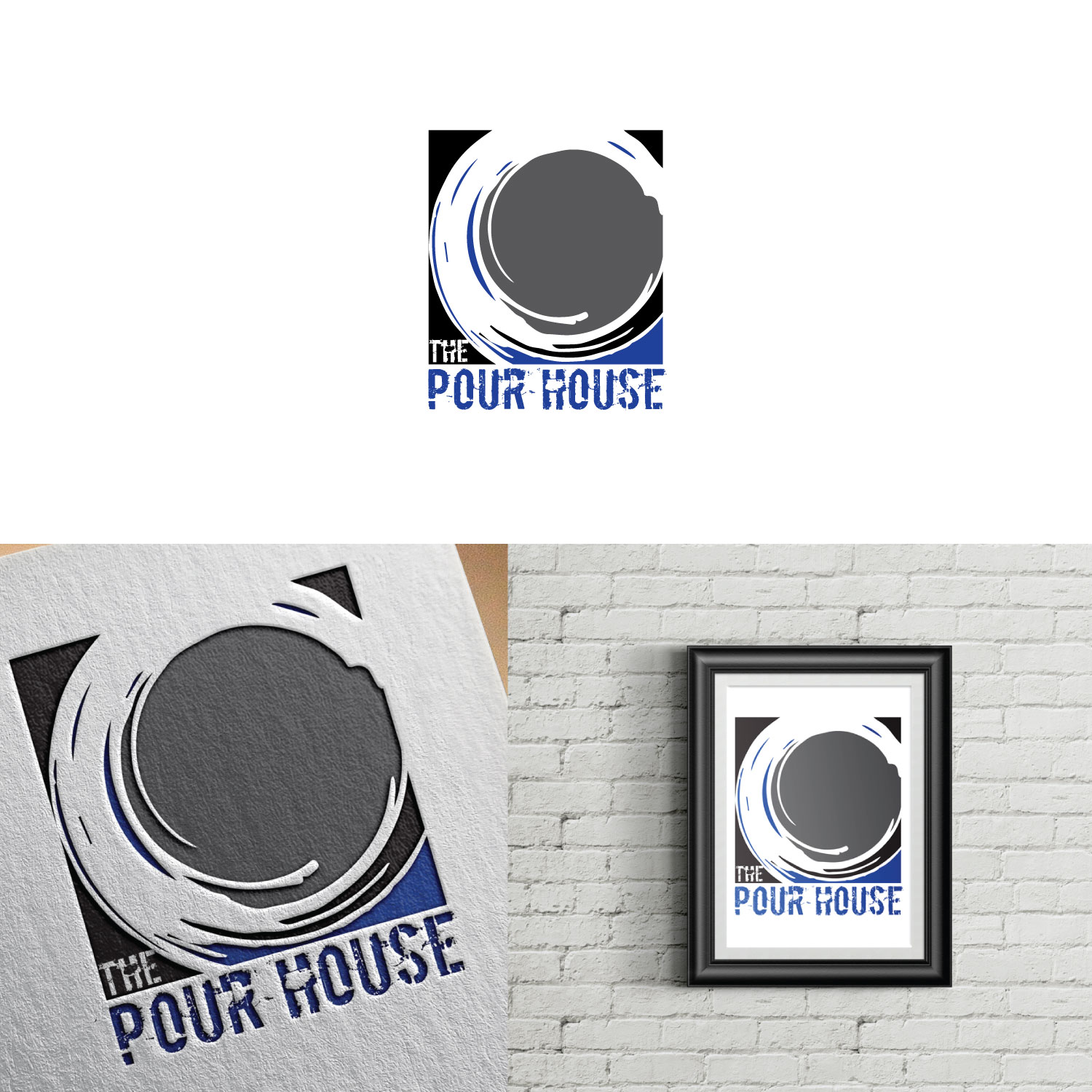 Logo Design by LogoToGoStudio for The Pour House | Design #15122297