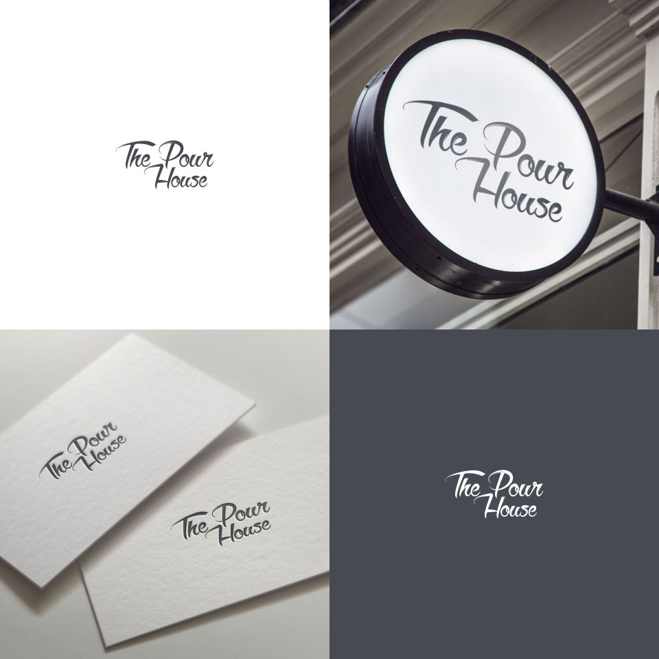 Logo Design by jenggot_merah_ for The Pour House | Design #15135000
