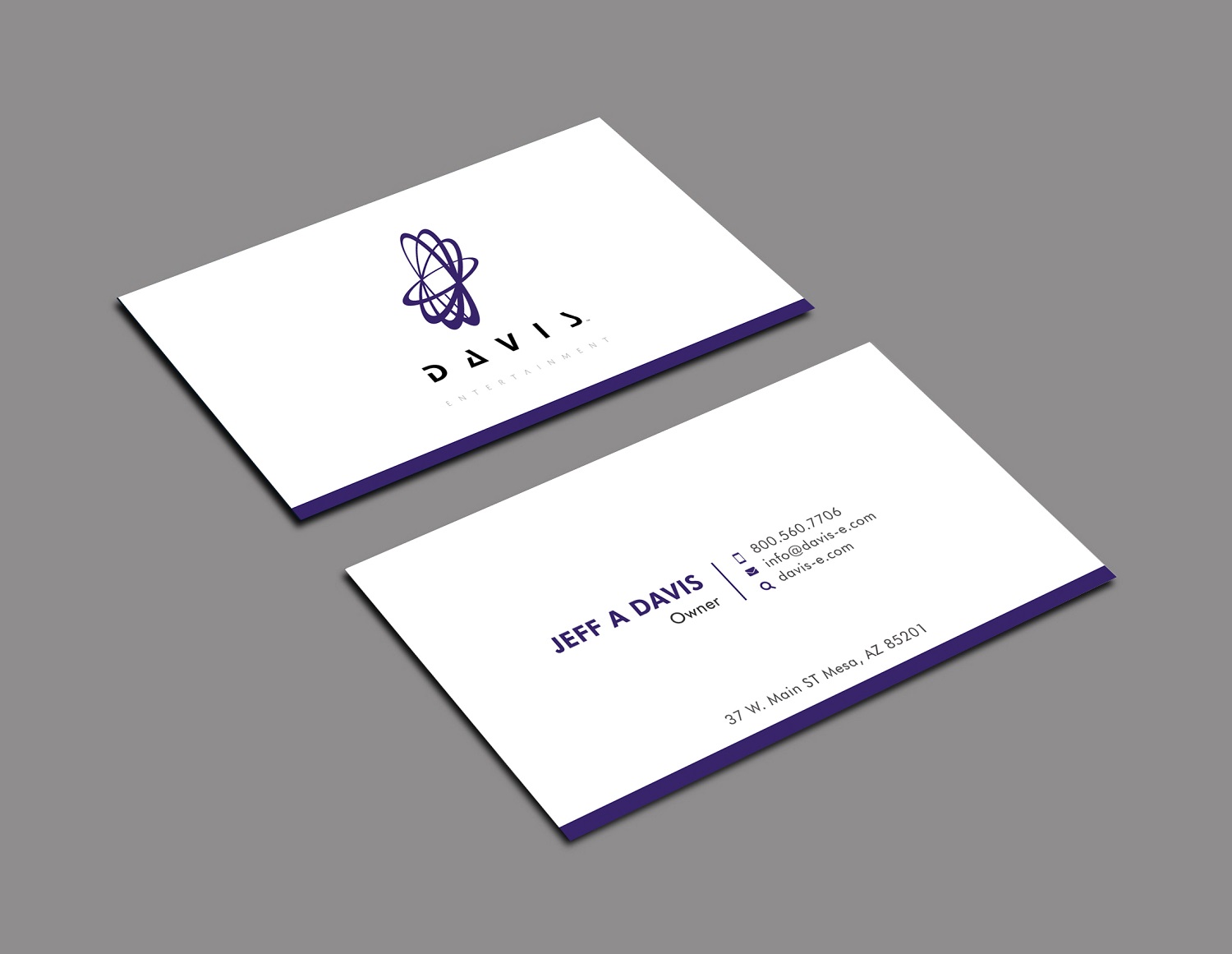 Diseño de Tarjeta de Presentación por Graphic Flame para Flux Enterprises | Diseño #15112305