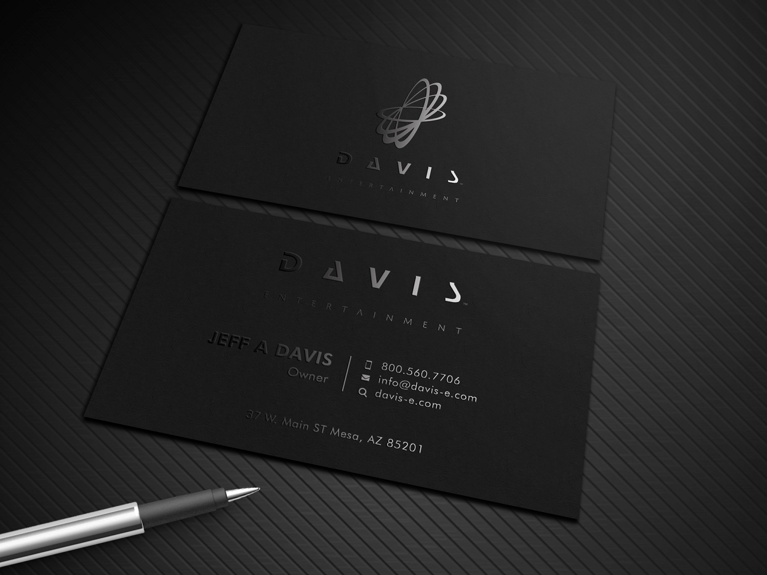 Diseño de Tarjeta de Presentación por Graphic Flame para Flux Enterprises | Diseño #15112317