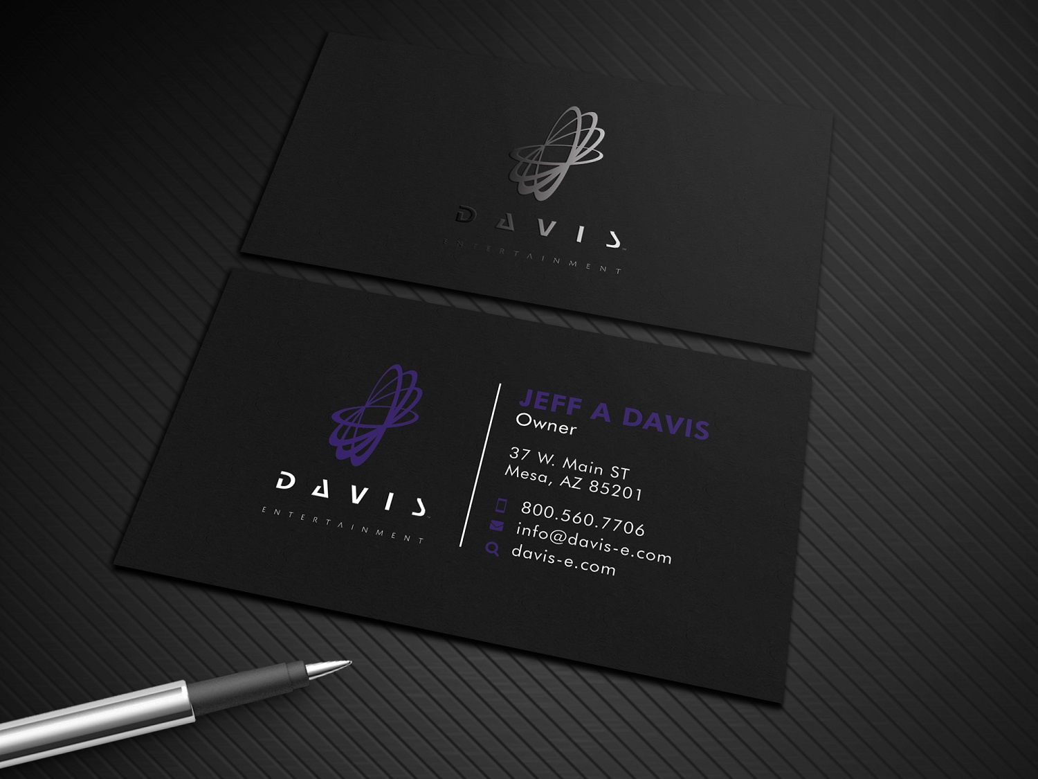 Diseño de Tarjeta de Presentación por Graphic Flame para Flux Enterprises | Diseño #15112376