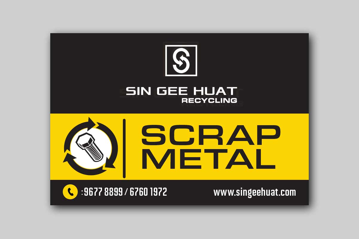 Sticker Design by Image Solutions for Sin Gee Huat Recycling | Design #15130762