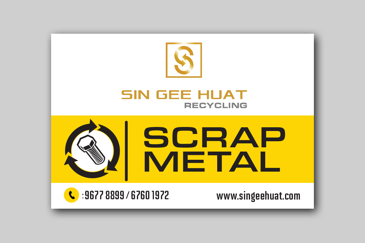 Diseño de Sticker por Image Solutions para Sin Gee Huat Recycling | Diseño #15130815