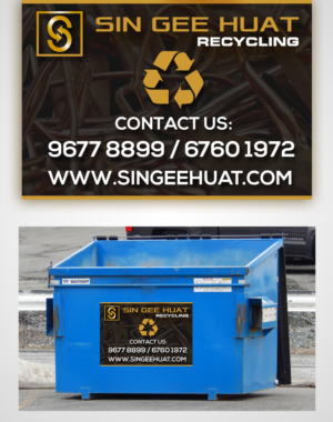 Diseño de Sticker por Kristina Andonoff para Sin Gee Huat Recycling | Diseño: #15159056