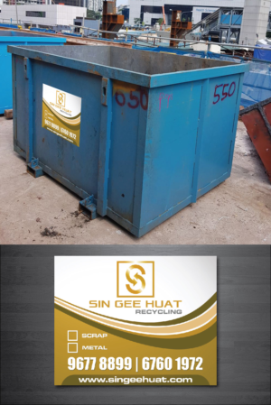Diseño de Sticker por Deziners Zone para Sin Gee Huat Recycling | Diseño: #15173082