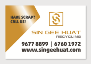 Sticker Design by lisaforhire for Sin Gee Huat Recycling | Design #15208736